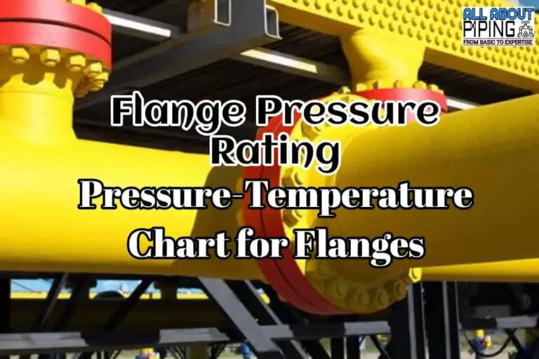 Pressure-Temperature Chart for Flange Rating