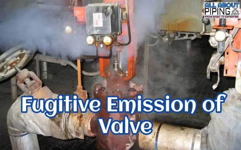 fugitive emission in valve